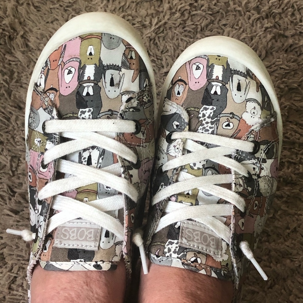 Bob’s from Skechers Dog print comfort sneakers 9